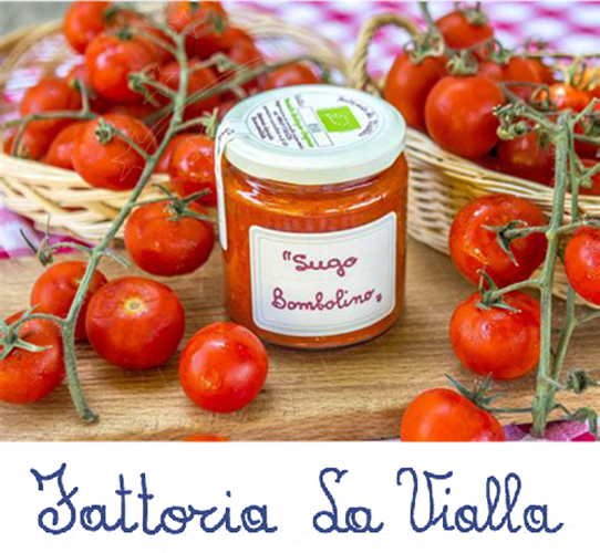 Fattoria La Vialla "Sugo Bombolino", Tomato Sauce, 9.8oz Jar