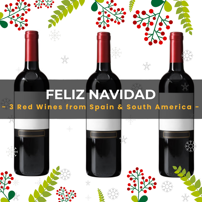Feliz Navidad - Spanish and South American Wine Sampler